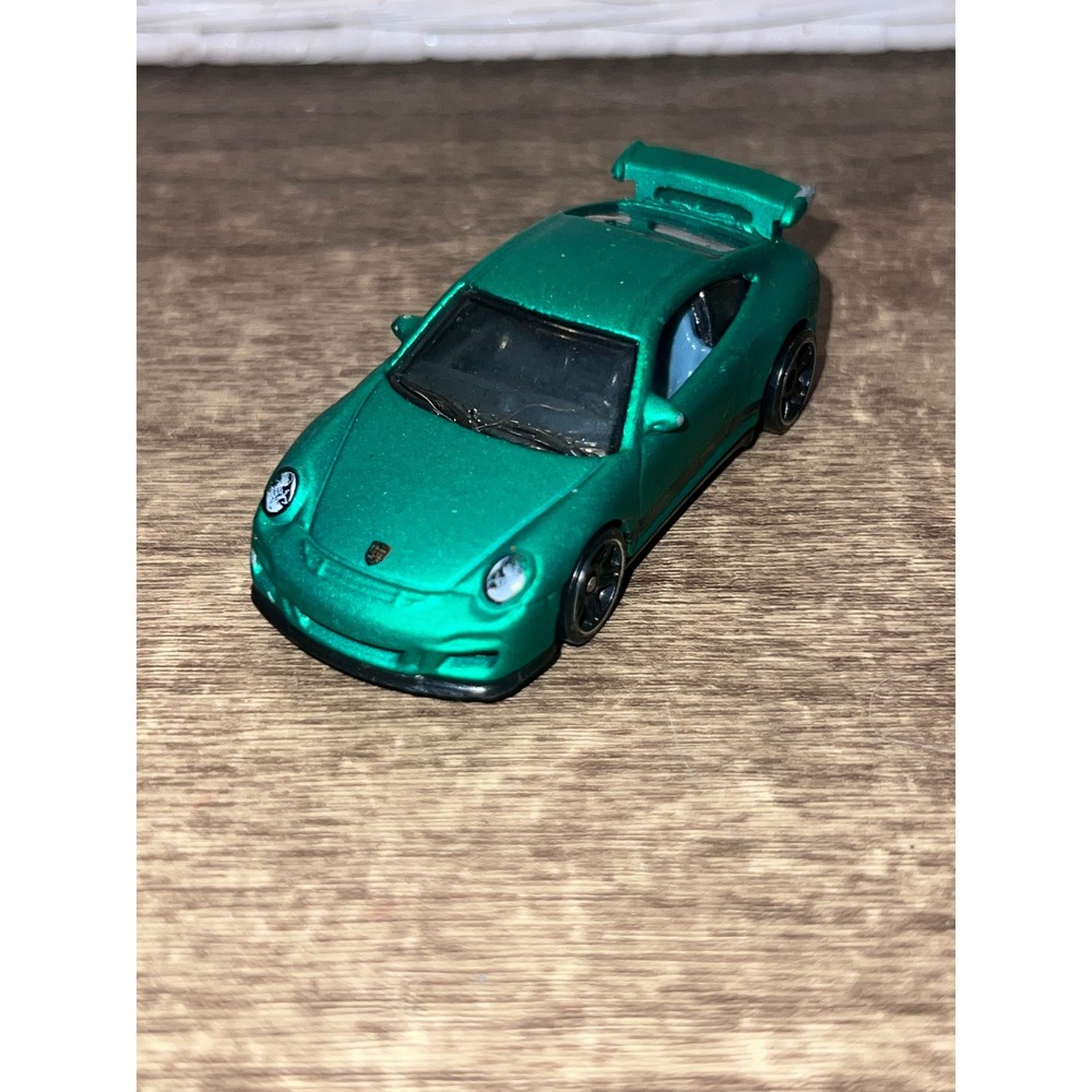 Hot Wheels 2017 Multipack Exclusive Porsche GT3 RS In Matte Green Die Cast EUC